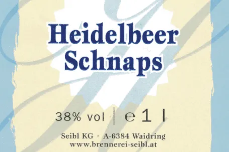 Heidelbeerschnaps-