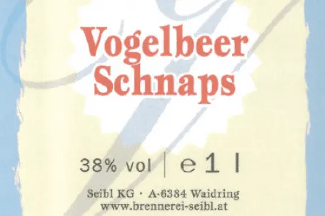 Vogelbeerschnaps