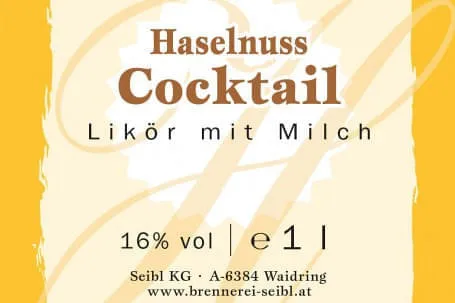 Haselnuss-Cocktail